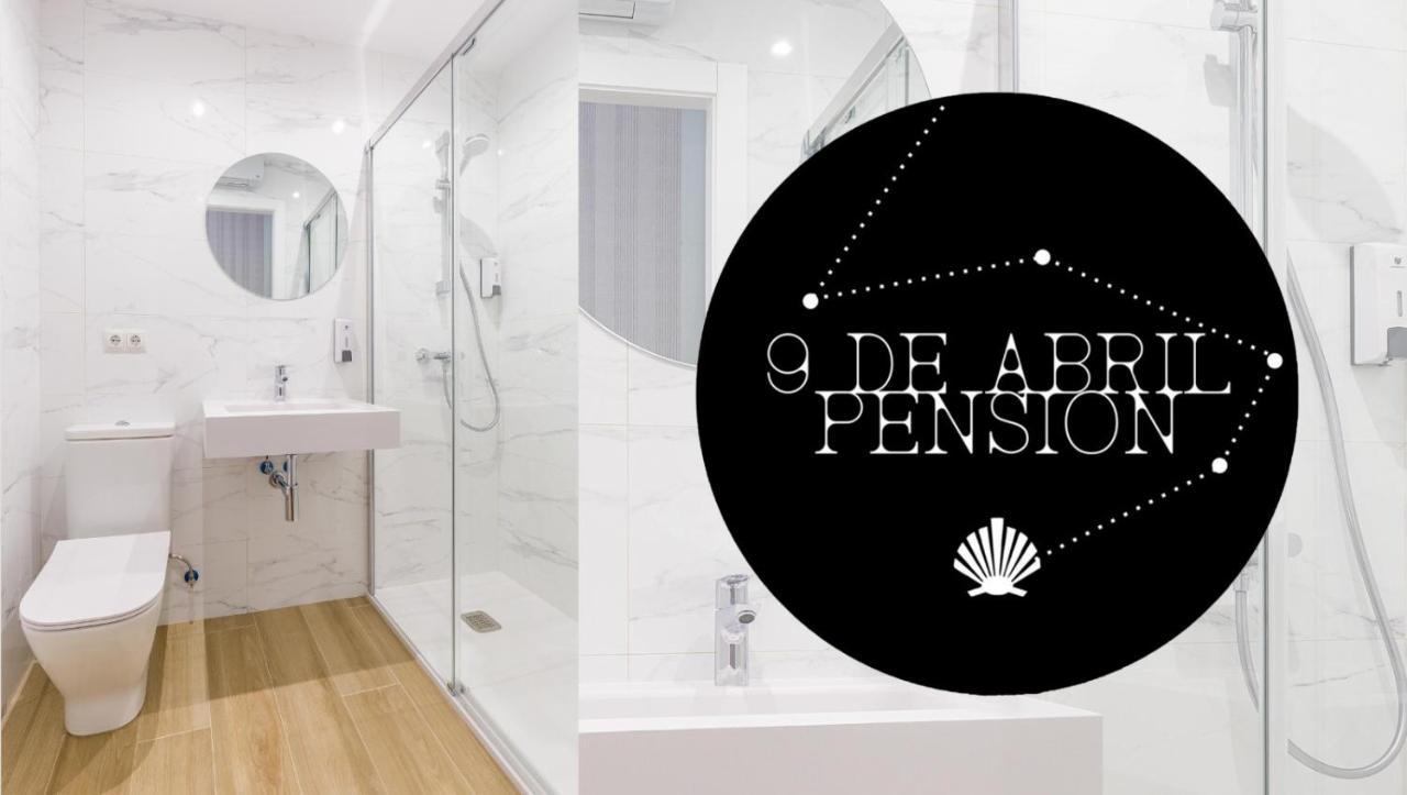 Pension 9 De Abril O Pedrouzo Bagian luar foto